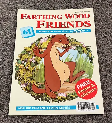 Farthing Wood Friends Issue 61 Bbc Animals Of Farthing Wood Children Kids Comic • £3.50