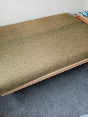 £85 • Buy Double Wooden Futon Sofa Bed