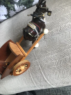 £7.50 • Buy  Small Shire Horse With Cart  Used 