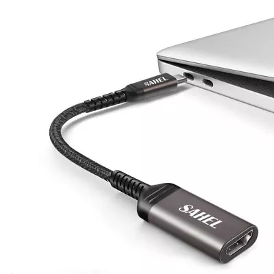 USB C To HDMI Adapter 4K For Mac OS Type-C To HDMI Adapter [Thunderbolt 3] • $12.99