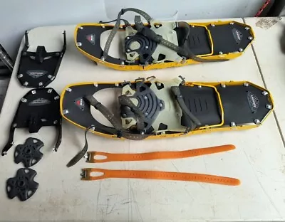 MSR Lightning™ Ascent Snowshoes  Color: Orange 25”x8” + Soft Case And Extras • $225