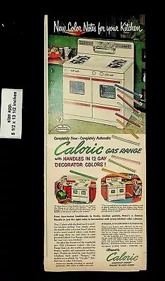 1953 Ultramatic Caloric Gas Range Stove Vintage Print Ad 20788 • $4.98