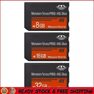 Memory Sticks PRO-HG Duo Game Memory Cards For Sony PSP 1000 2000 3000 Camera • $43.34