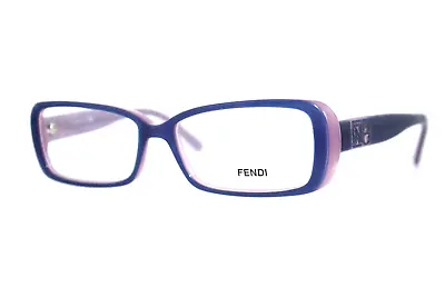 Fendi Womens Eyeglasses FF768 538 Purple 53 15 140 Frames Rectangle • $29.95