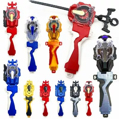 Beyblade Burst Sparking Bey Launcher L / R String Ruler Sparking Grip Handle Toy • $13.23