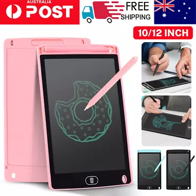 8.5 / 10 / 12  LCD Writing Tablet Drawing Board Colorful Handwriting Pad • $6.69