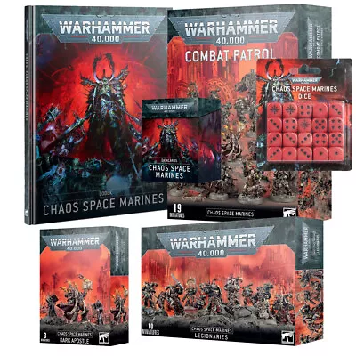Chaos Space Marines 9th Edition Releases | Warhammer 40000 • £37.50