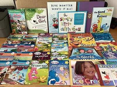 Kids Book Lot: Care Bears Mickey Mouse Girls Mo Willems AR Phonics K-3 • $16.50