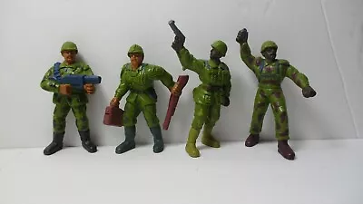 G.u.t.s Ground Troops Figures (lot Of 4) 1986 Mattel • $10