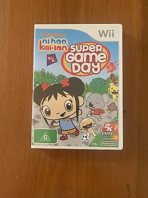 Ni Hao Kai-Lan Super Game Day Nintendo Wii - Complete With Manual • $8