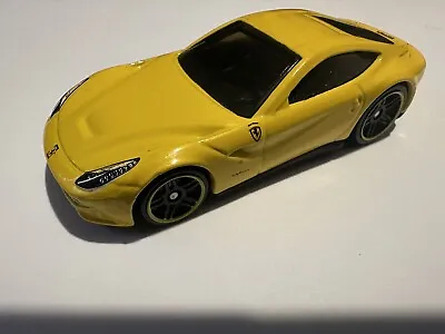 2014 Hot Wheels Ferrari F12 Berlinetta Yellow Hw City Multipack Mint New Loose • $7.99