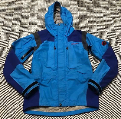 Mammut Balance Project Extreme GoreTex XCR Hooded Jacket Blue Size S • £65