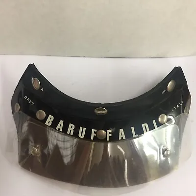 Baruffaldi Motocross Helmet Visor Vintage 3 Snap Collectable • $245.98