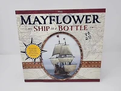 Sterling Innovation MAYFLOWER Ship In A Bottle Building Model Kit - NEW Open Box • $19.99