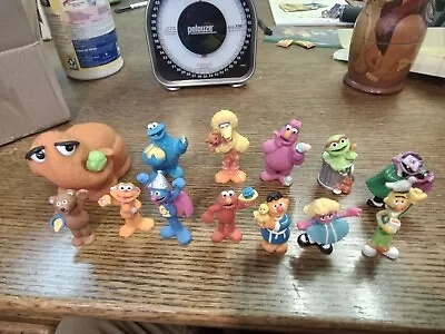 Vintage Sesame Street 1997 Figures Lot Of 13 Toys PVC Some Rare • $21.50