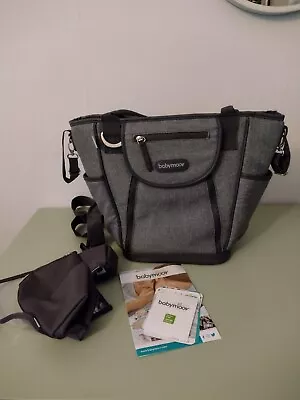 Babymoov Daily Changing Bag In Grey With Accessories  BRAND NEW • £25