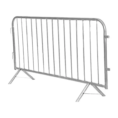£38 • Buy Crowd Barriers | Pedestrian Barriers | Fixed Leg | 2.3m | Barriers Delivered 