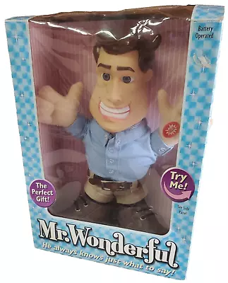 Mr Wonderful Talking Doll. The Perfect Gift. The Perfect Husband. 2003 • $34.99