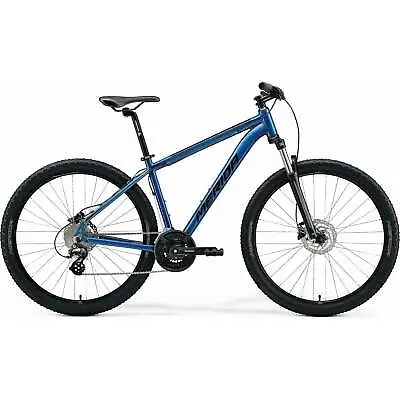 Merida Mens Big Seven 15 Mountain Bike 2023 Cycling Hardtail MTB 27.5 Inch Blue • £539.90