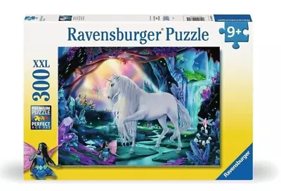 NEW SEALED Ravensburger 00870 Crystal Unicorn 300 Pc XXL Jigsaw Puzzle US SELLER • $27.95