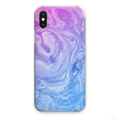 Purple Marble Phone Case Blue Purple Swirl Hard Cover For Apple Samsung Huawei • $33.56