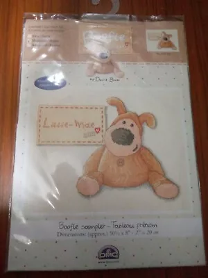 £10 • Buy DMC Boofle Sampler Tableau Prenom Cross Stitch Kit 27x20cm