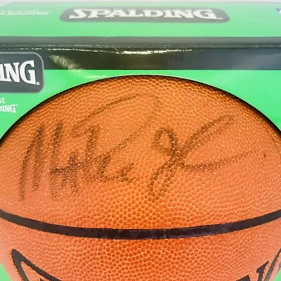 Magic Johson Signed Spalding Basketball NBA Los Angeles LA Lakers #32 • $89.99