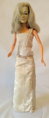 Vintage Candi Doll With Long White Skirt & Top With Shoes Mego Corp • $6