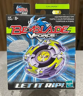 Beyblade V Force Hasbro Galman A-10 Metal Master Series 2003 Sealed New • $29.99