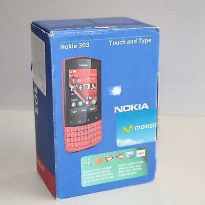 Nokia ASHA 303 (Movistar) 3G Smartphone Latin America • $79.99