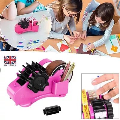 Automatic Heat Tape Dispenser Sublimation Craft Multi Roll W/ Compartment Slot • £10.15