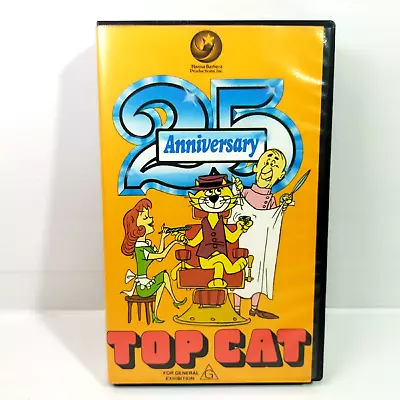 Hanna Barbera Top Cat: 25th Anniversary Vintage VHS Video Cassette Tape • $13.25