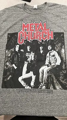 Metal Church T- Shirt S012 Vintage Model • $24.99