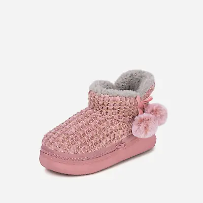 Ladies Cosyheats Pink Chenielle Slipper Bootie (microwaveable) • £19.99