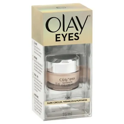 $31.97 • Buy Olay Eyes Ultimate Eye Cream 15mL Reduce Dark Circles Wrinkles Puffiness