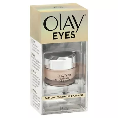 $37.68 • Buy Olay Eyes Ultimate Eye Cream 15mL Reduce Dark Circles Wrinkles Puffiness