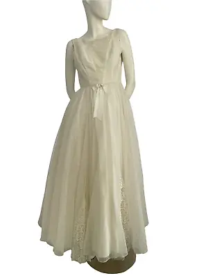 Vintage Mike Benet Formal Gown Wedding Dress19 • $95.95