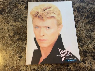 £3.99 • Buy David Bowie 1983 Serious Moonlight Tour Programme