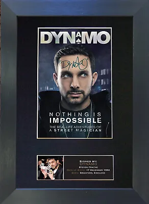 £8.99 • Buy DYNAMO Signed Mounted Reproduction Autograph Photo Prints A4 388