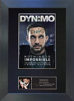 £20.99 • Buy DYNAMO Signed Mounted Reproduction Autograph Photo Prints A4 388