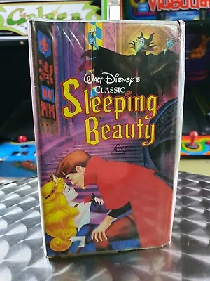 Sleeping Beauty - Walt Disney Classic - VHS Video Tape - Black Diamond Clamshell • $11.82
