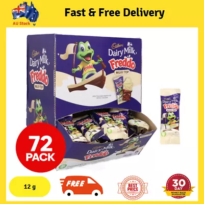 72 X Cadbury Dairy Milk Freddo Milky Top 12g • $34.86