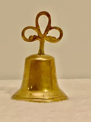 VINTAGE Brass Altar Bell From Pierre’s Negras Mexico In 1975 - 4.25” Tall • $15