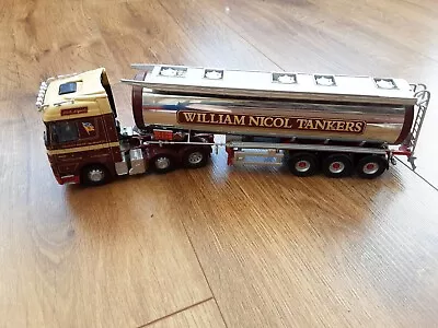 Corgi 1:50 Scale Mercedes Truck And Tanker Trailer William Nicol • £22.31