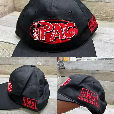 Vintage 90s Wrestling NWO The Pac Snapback Baseball Hat WCW WWF ECW NWOT • $69.99