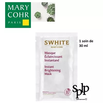 Mary Cohr Rousseaux Mask Lightener Instantaneous Face 1 Care Of 30 ML • £14.71