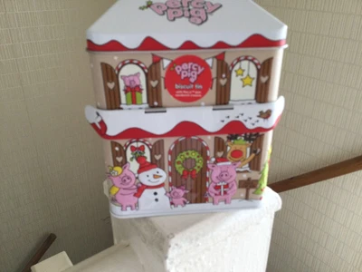 £2.50 • Buy M & S Percy Pig Christmas Biscuit Tin
