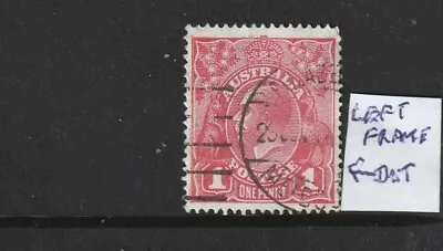 STAMPS AUST KGV  1d  RED   SINGLE WMK  USED  SEE  SCAN • $2.40