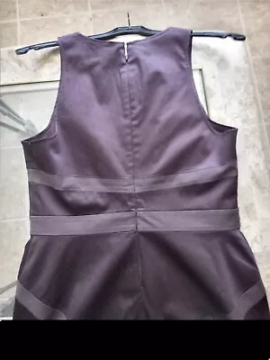 $130 • Buy Z Spoke By  Zac Posen Plum Body Con Dress, Size 10 New In Original Dress Bag