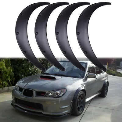 32  Fender Flares Flexible Wheel Arches Cover Protect For Subaru Impreza WRX STI • $84.23